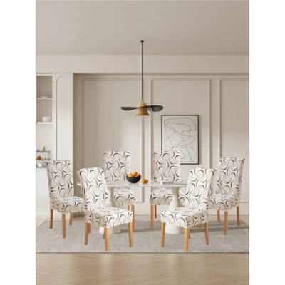 Housse pour chaise de salle à manger