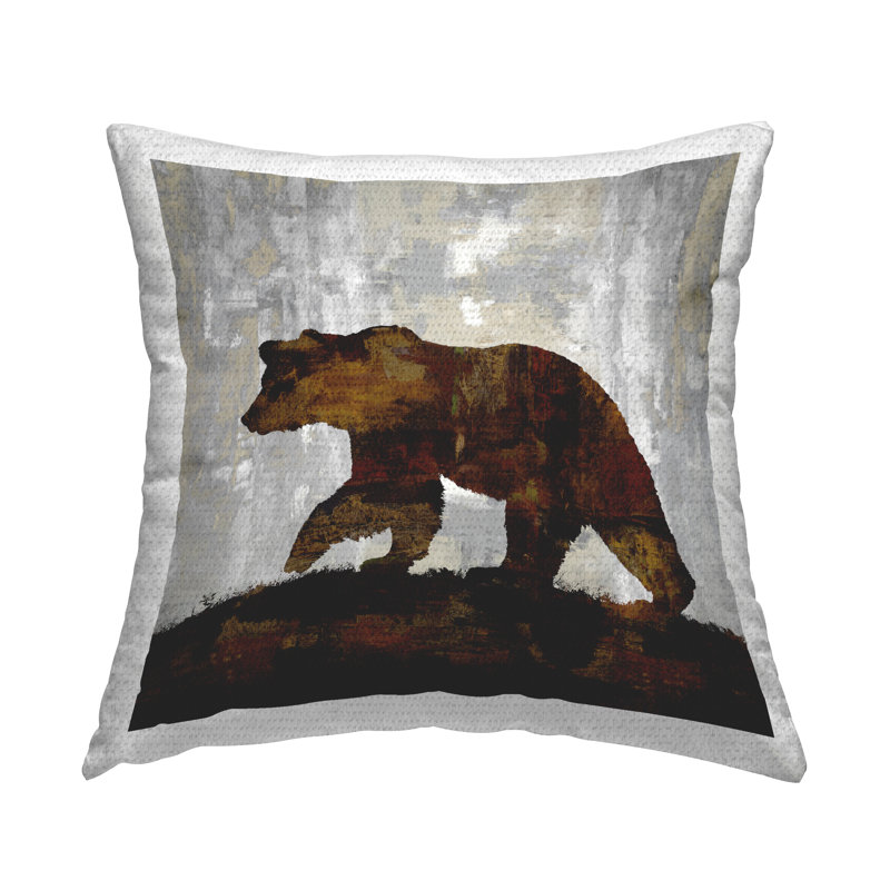 Abstract Outdoor Throw Pillow