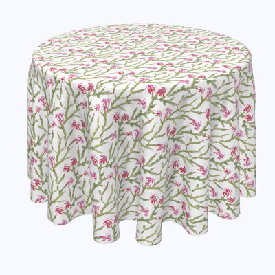 Biggs Floral Round Tablecloth