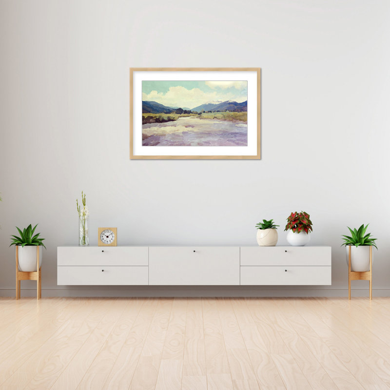 Nature Inspired Valley River, 16" H x 24" W