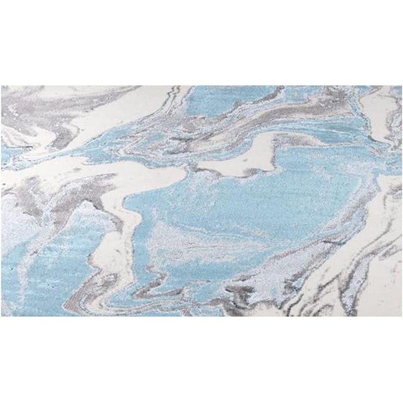 Aleathea Abstract Area Rug, Rectangle 60 x 110cm