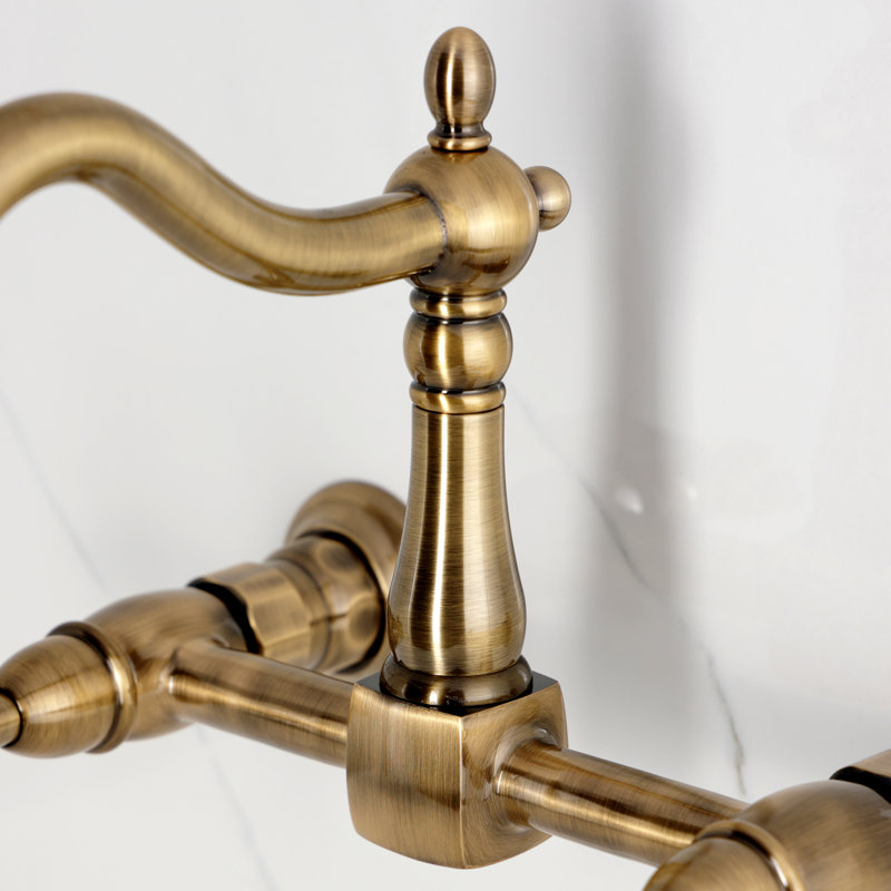 Robinet de pont Duchess, Laiton antique
