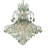 Stoller 10-Light Crystal 2-Tier Empire Chandelier-32478921-32478918