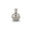 Silver 4.4" Metal Table Vase