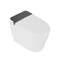 Toilette intelligente avec lavage de bidet à capteur automatique et chasse d'eau chauffante (télécommande incluse)-113957150-120145799