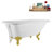 62" Streamline Clawfoot Tub,Tray,Drain, Clawfeet-101628980-102218224