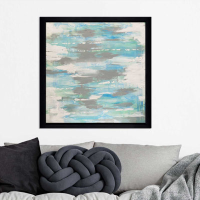 « blue regard (square) » par cassie studios-print