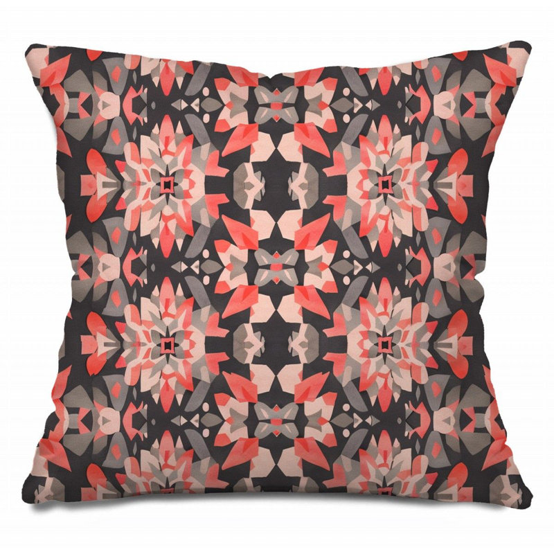 Coussin décoratif réversible Autumn Garden, H 18 po x l 18 po