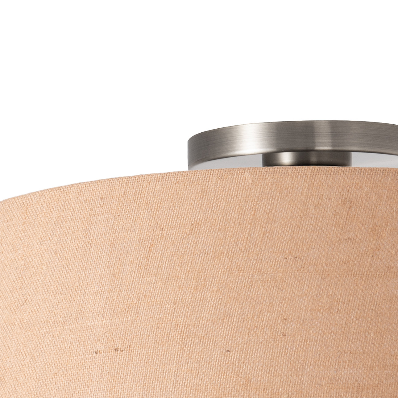 Flush Mount Kit Stretch 22" Flush Mount, Burlap