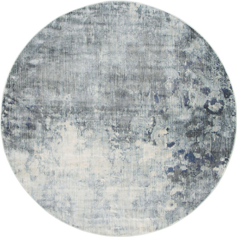 Frodsham Abstract Indoor Rug, Round 8'