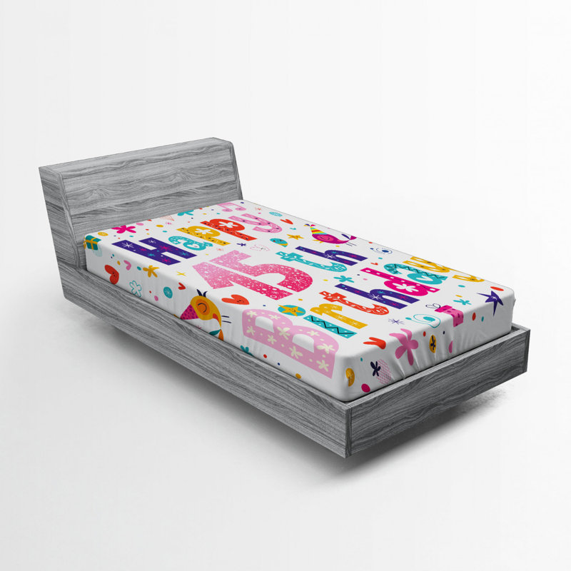Microfiber Fitted Sheet, Twin Fitted Sheet