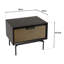 Aviesel 55 cm W Bedside Table