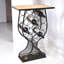 12 Bottle Console Wine Bottle Rack Black