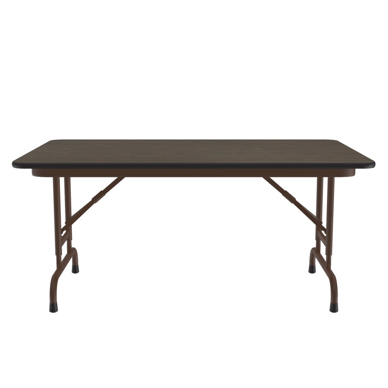 Table commerciale pliable Correll, Chêne médium, H 32 po x L 48 po x l 30 po