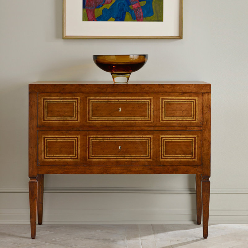 Milan Accent Chest, Oak