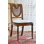 Solid Wood Side Chair in Brown