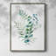 «Blue Mist Eucalyptus II», reproduction encadrée - bois massif 48638-804376408
