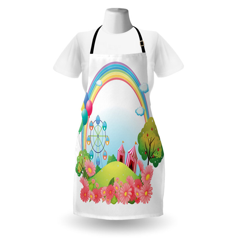 Multicolore Bungalow tablier coloré unisexe Village Hill Circus