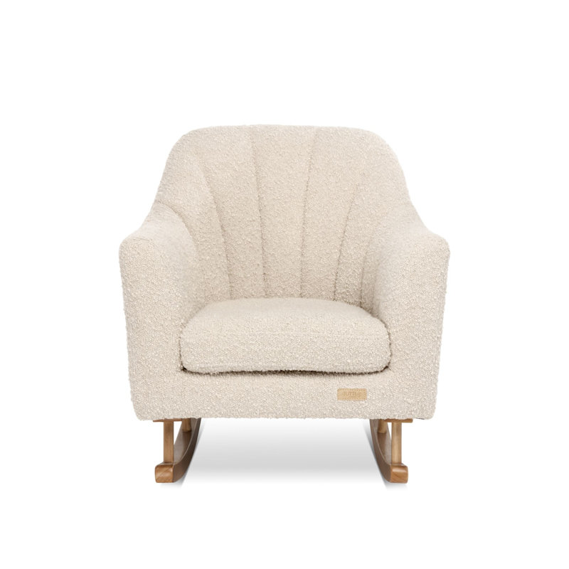 Jonah Mini Me Children's Rocking Chair Boucle Ocean Stone, Beige