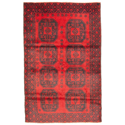 Whitten Red Rug 3'7" x 5'8"