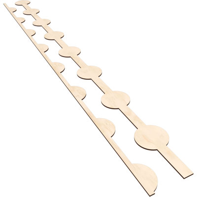 Bridgeport Adjustable Wood Decorative Slat Wall Panel Kit