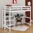 Wooden Loft Bed With Desk,Shelves And Writing Board-1409677327-1409677325