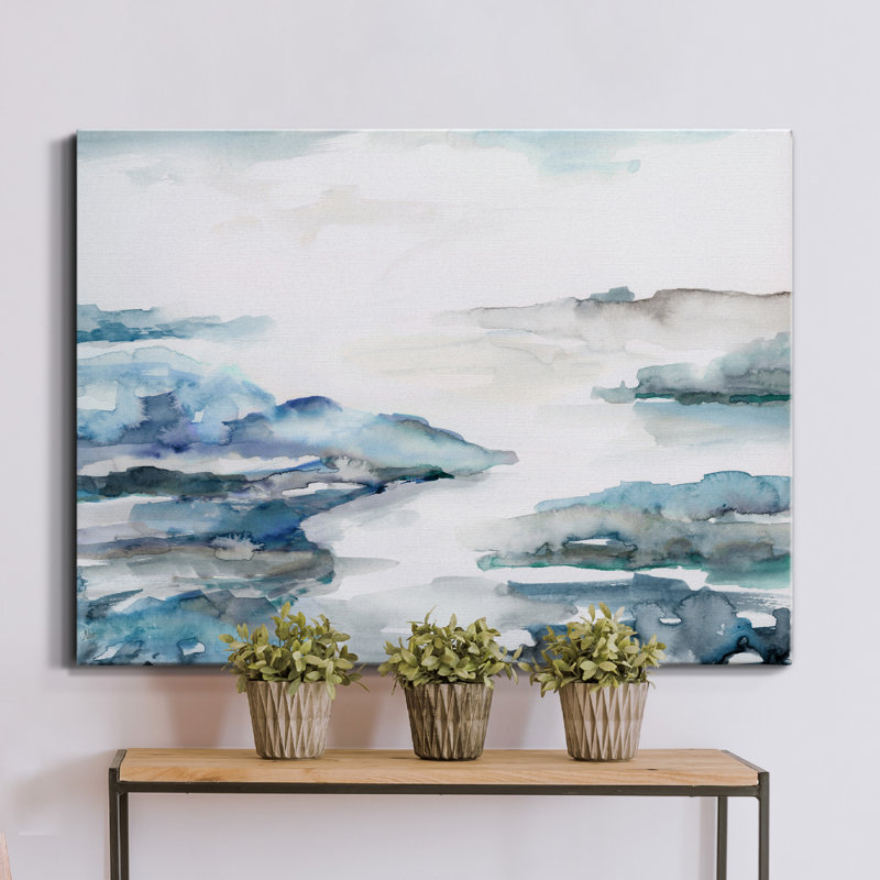 " Estuary II ", 32" H x 24" W x 1" D