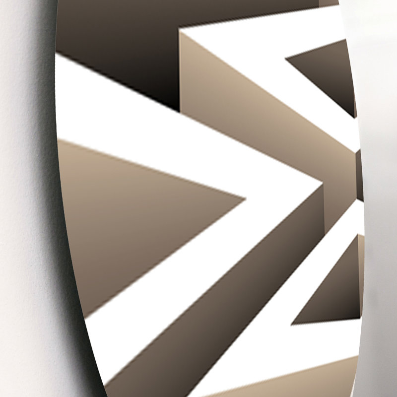 Abstract Wall Decor on Metal
