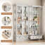 Vitrine haute 78 po avec 4 tiroirs et tablettes réglables-2012920701