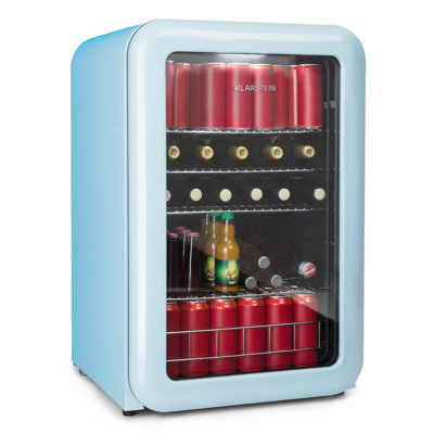 Klarstein PopLife 115m³ L Freestanding Mini Fridge