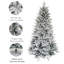Arbre de Noël artificiel éclairé 7 pi - base incluse