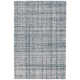 Harris Blue/Ivory Hand Micro Hooked Wool Rug