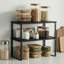 Ensemble de 2 organisateurs de tablettes extensibles, comptoir de cuisine et support à épices pour garde-manger et armoire-1319980800-1336155211