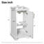 Meuble-lavabo de 16 po avec lavabo en céramique