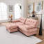 Canapé modulaire avec assise profonde et repose-pieds-1861995811