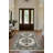 Stella Collection Digital Print Cotton-Polyester Beige Moroccan Rug-1670076563