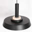 Layden 1 - Light Black Drum Pendant