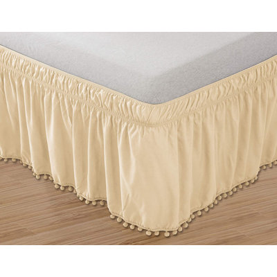 Ruffled Wrap Around Bed Skirt