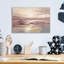 «Pink and Gold Landscape» par Silvia Vassileva, art mural en verre acrylique-1670836465