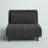 Jazariah Upholstered Pillow Back Convertible Chair-1445076188