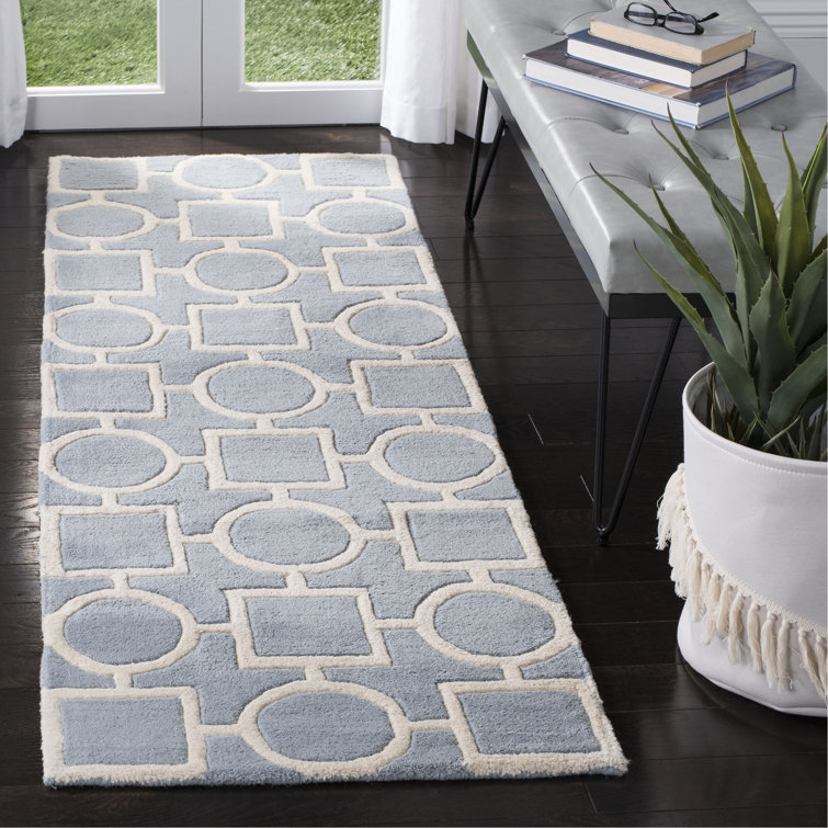 Teresita Hand Tufted Wool Geometric Rug