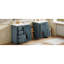 Meuble-lavabo de 30 pouces avec lavabo en céramique, structure en bois massif, tiroirs polyvalents, portes à fermeture en douceur, quincaillerie pour structure de 60 po et 30 po, espace de tiroir spacieux, rangement dissimulé, glissement en douceur-1761742238-1761742239