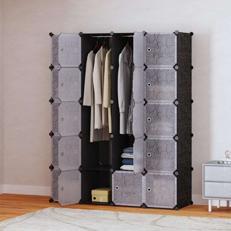 Mahleek 145cm W Clothes Storage System