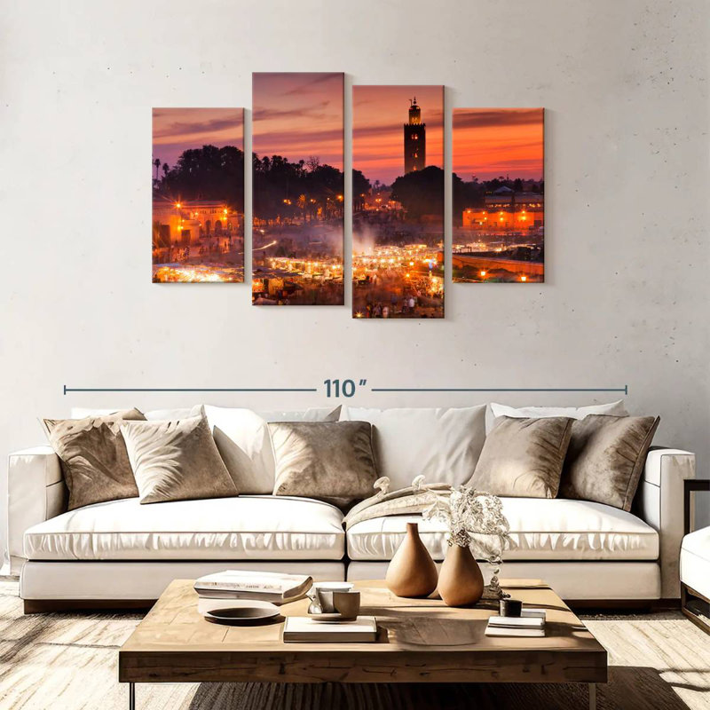 Nicci Jemaa El-Fnaa, 48'' H x 75'' W