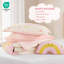 Ensemble de literie arc-en-ciel rose, ensemble de lit simple / simple TG en microfibre pour enfants
