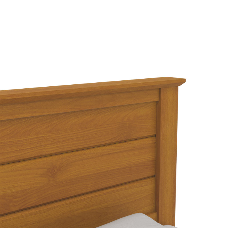 Allysyn 3 Piece Bedroom Set, Amber Walnut