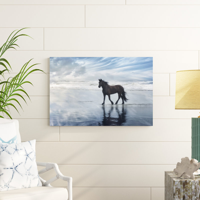 Horse Motion VI, H 24 po x l 36 po x P 1,25 po