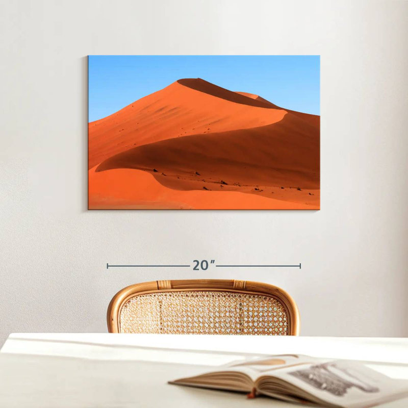 Dune de sable de la Namibie, H 16 po x l 24 po