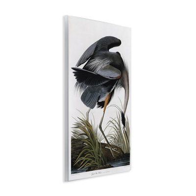 Art mural classique «Heron at Lake» par Stellar Design Studio