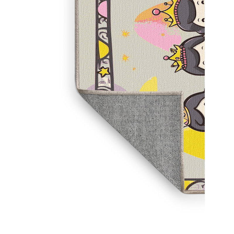 Tapis fantaisie East Urban Home, Rectangle 4pi x 6 pi